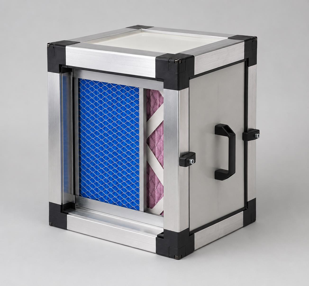 Portafiltro PF-12×12 fabricado por Comercial Click