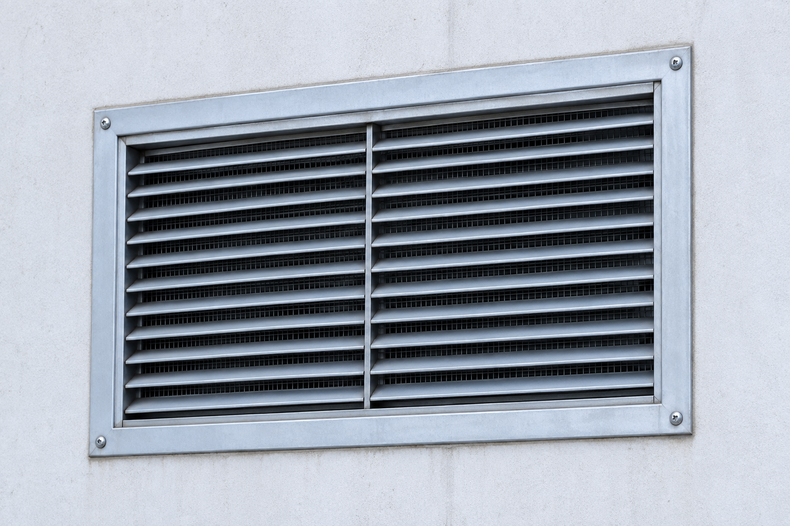 Toma de aire para ventilación y climatización